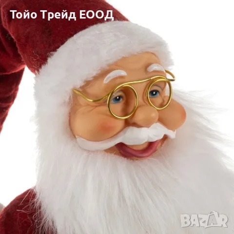 Дядо Коледа-Коледна фигура 45см, снимка 2 - Декорация за дома - 56594960