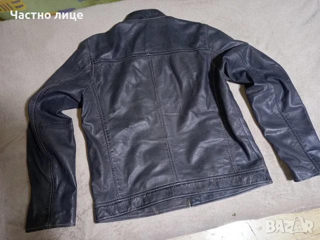 Кожено Яке "AIM" (M), снимка 5 - Якета - 56619780