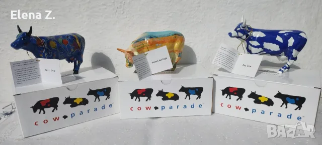 Красиви артистични фигури Cow Parade 