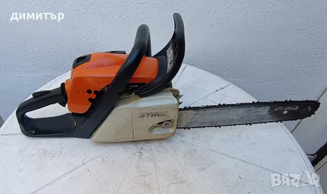 Моторен трион Щил/Stihl 181, снимка 2 - Моторни триони/резачки - 56627867