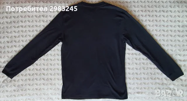Черна блуза с дълги ръкави и мъниста, снимка 3 - Блузи - 56727909