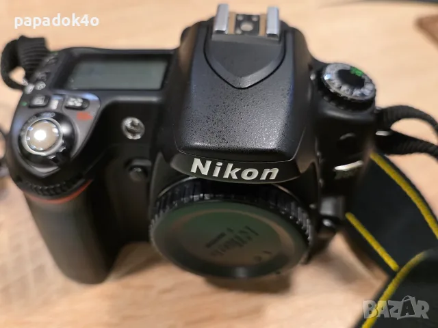 Фотоапарат Nikon D80, снимка 3 - Фотоапарати - 56748065