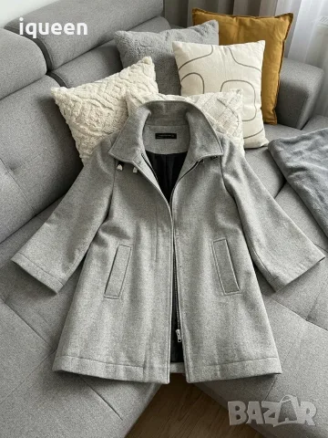 Палто Зара/Zara в сиво