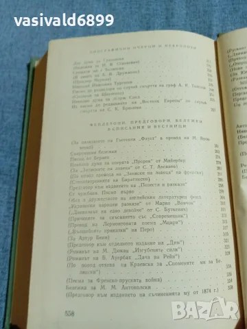 Тургенев - избрано том 11, снимка 6 - Художествена литература - 56662047