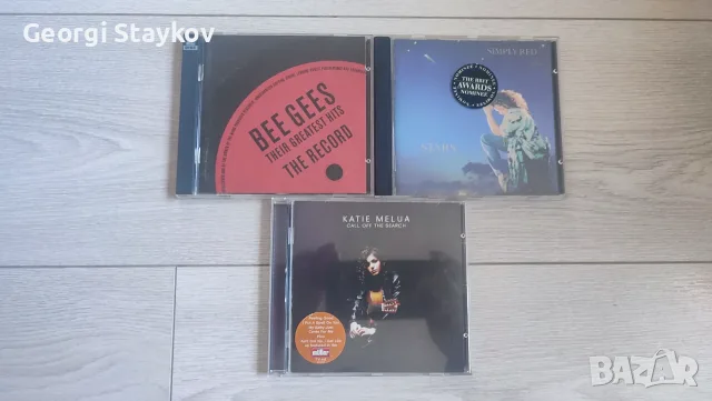 Bee gees, Simply Red и Katie Melua компакт дискове 