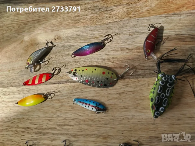 Примамки за спининг риболов , снимка 3 - Такъми - 56608280