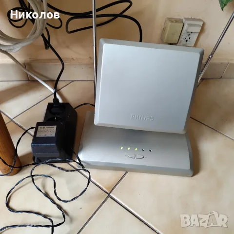 Антена "PHILIPS SDV4240+Адаптер" "5€" "Девет Програми"!+Доставка!, снимка 2 - Приемници и антени - 56541531