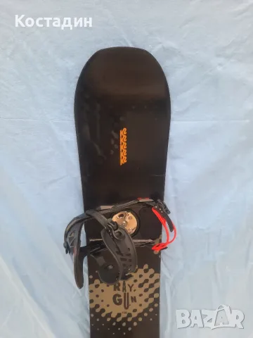 Сноуборд  K2 Raygun 156см.  с автомати, снимка 2 - Зимни спортове - 56652303