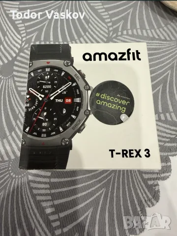 Amazfit t-rex 3 black , снимка 2 - Смарт часовници - 56620481