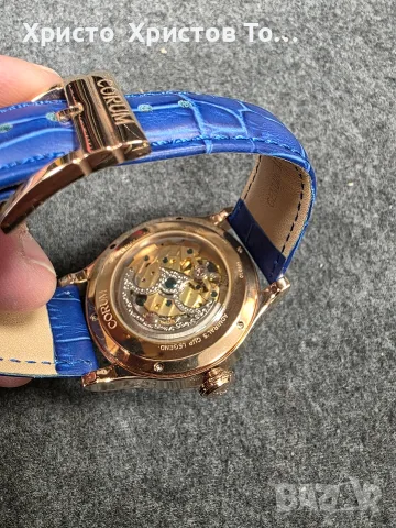 Мъжки луксозен часовник  Corum, снимка 6 - Мъжки - 56682380