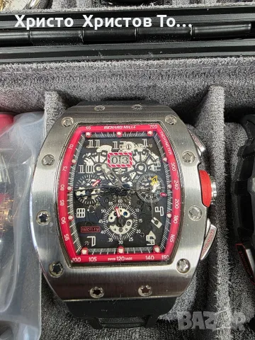 9 модели на Richard Mille  Top quality 👌 , снимка 2 - Мъжки - 56681441