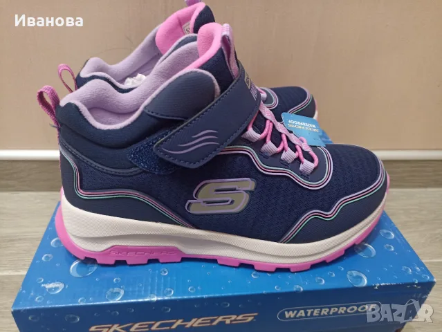 Нови детски боти Skechers 34 Waterproof , снимка 3 - Бебешки боти и ботуши - 56629773
