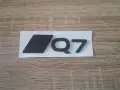 черен гланц емблема Audi Q7 нов стил, снимка 4