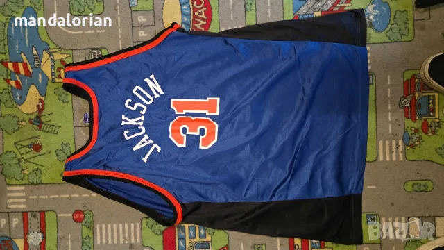 потник (джерси) на New York Knicks Mark Jackson #31, снимка 4 - Спортни дрехи, екипи - 56719983