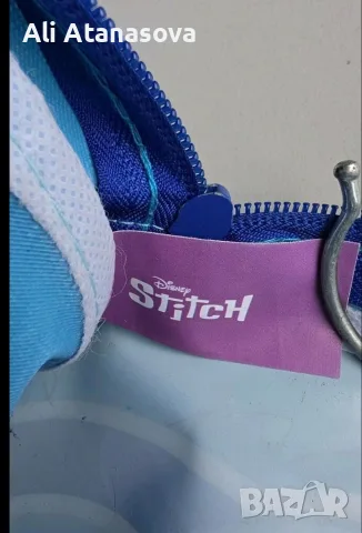 Disney Stitch backpack, blue, St. Majewski branding, снимка 3 - Раници - 56616640