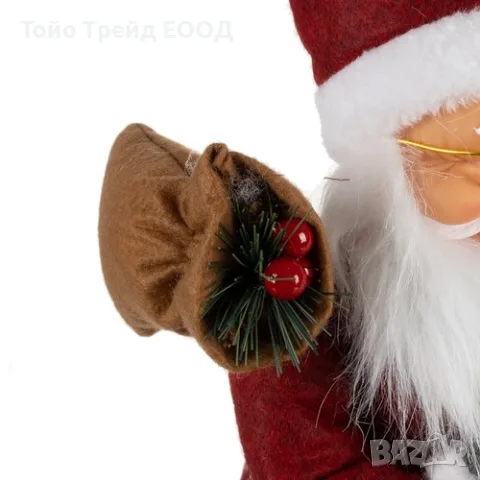 Дядо Коледа-Коледна фигура 45см, снимка 6 - Декорация за дома - 56594960