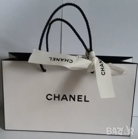 Черно портмоне естествена кожа Chanel, снимка 7 - Портфейли, портмонета - 56643983