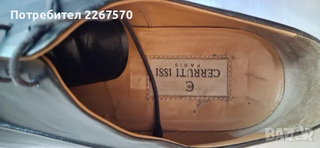 Мъжки обувки Cerruti 1881, снимка 5 - Официални обувки - 56645767