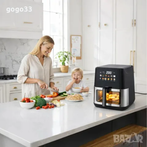фритюрник Със горещ въздух , снимка 2 - Фритюрници - 56687637