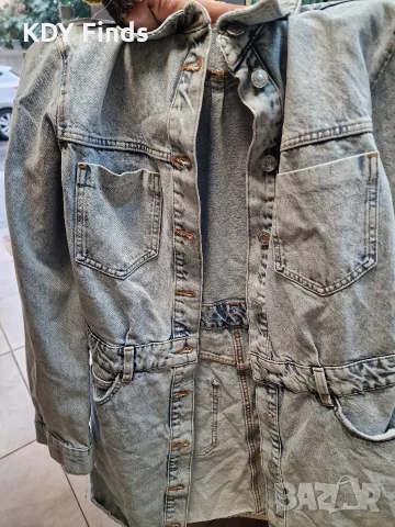 ZARA дамска дънкова рокля S