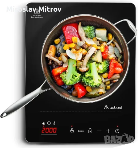 Електрически индукционен котлон Aobosi 2000W