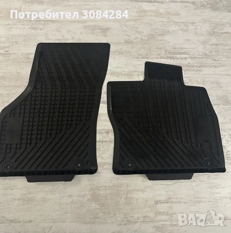 Audi A3 гумени стелки, предни, снимка 2 - Аксесоари и консумативи - 56713420