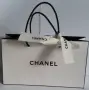 Черно портмоне естествена кожа Chanel, снимка 7