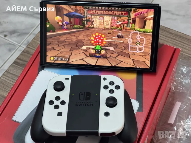 Nintendo Switch Oled с поставен чип и 256GB, снимка 5 - Nintendo конзоли - 56611363
