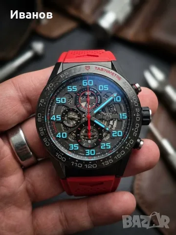 tag heuer 45мм     ., снимка 3 - Мъжки - 56578382