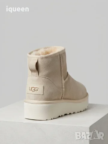 Ugg боти в цвят светъл беж, снимка 3 - Дамски боти - 56662739