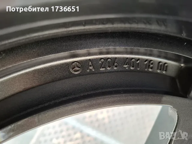 18 цола Оригинални Мерцедес W206, снимка 9 - Гуми и джанти - 56662866
