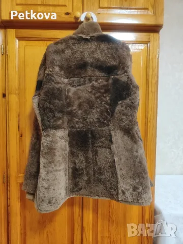 Мъжки кожен кожух(палто), снимка 3 - Палта - 56681647