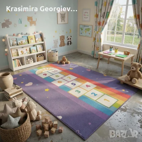 Детски килим за игра 120х160см , снимка 15 - Килими - 56748780