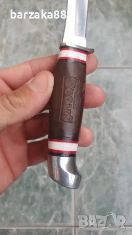 Ловен нож Scout с кания, снимка 3 - Ножове - 56574280