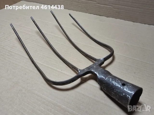 Стара Кована Вила За Сено. / НОМЕР 38., снимка 2 - Градински инструменти - 56742896