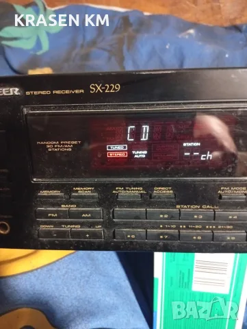 pioneer sx 229..., снимка 3 - Ресийвъри, усилватели, смесителни пултове - 56695556