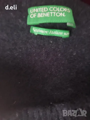 BENETON Italy 🇮🇹 100% Кашмир, снимка 4 - Блузи с дълъг ръкав и пуловери - 56611611
