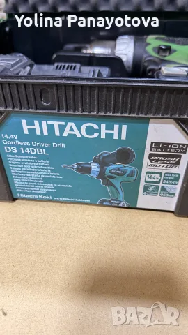 hitachi винтоверт и ъглошлайф, снимка 6 - Винтоверти - 56726573