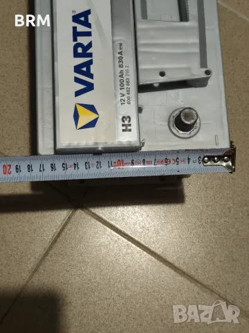 Акумулатор Varta 100Ah, снимка 5 - Аксесоари и консумативи - 56727866