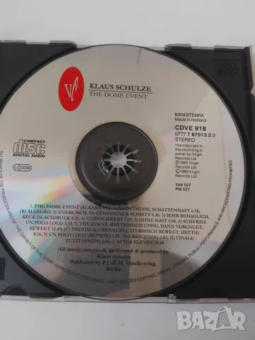 Klaus Schulze – The Dome Event - матричен диск музика