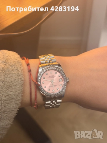 Дамски часовник Rolex Datejust 31см , снимка 8 - Дамски - 56660741