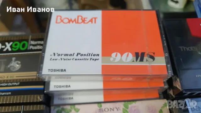 TOSHIBA BomBeat 90 MS японски аудиокасети с йероглифи