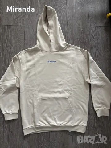 Balenciaga мъжко худи L, снимка 3 - Суичъри - 56745250