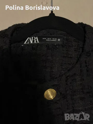 Яке от букле ZARA черно