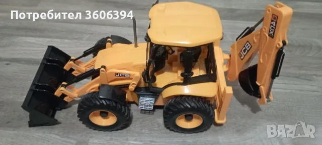 RC Double E JCB 4CX Backhoe Loader (Мащаб 1:20), снимка 4 - Коли, камиони, мотори, писти - 56640363
