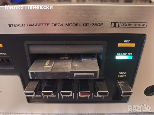 WINTEC CD 760F.VINTAGE STEREO CASSETTE DECK., снимка 4 - Декове - 56682967