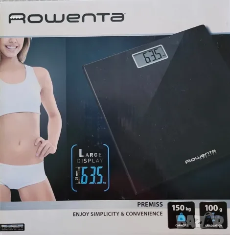 ЕЛЕКТРОННА ВЕЗНА ROWENTA PREMISS, МАКСИМАЛЕН КАПАЦИТЕТ 150 КГ