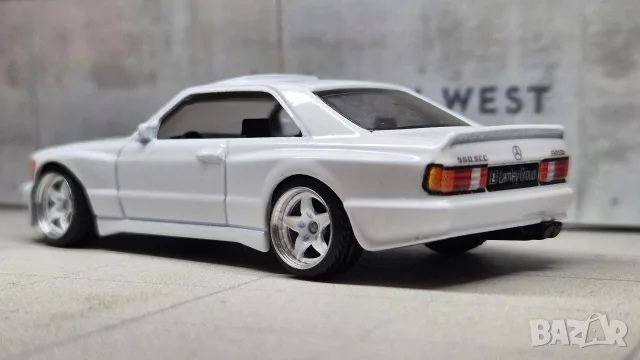 Mercedes 560sec amg hot wheels , снимка 13 - Колекции - 54757310