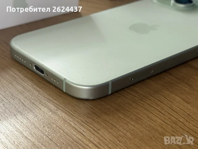 Бартер iPhone 15 128gb green 87%, снимка 3 - Apple iPhone - 56576082