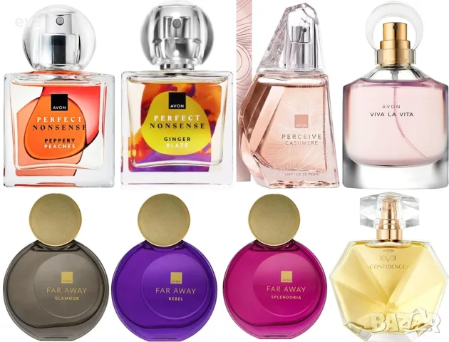 Far Away Rebel, Glamour, Splendoria, Perfect Nonsense Peppery Peaches, Ginger Blaze